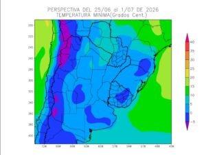 "Vigorosa irrupción de vientos polares": se espera una semana helada con lluvias desiguales