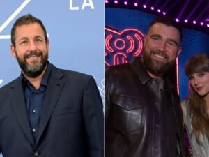 Adam Sandler, el “Cantante de bodas” que ofició el hermético casamiento de Taylor Swift y Travis Kelce