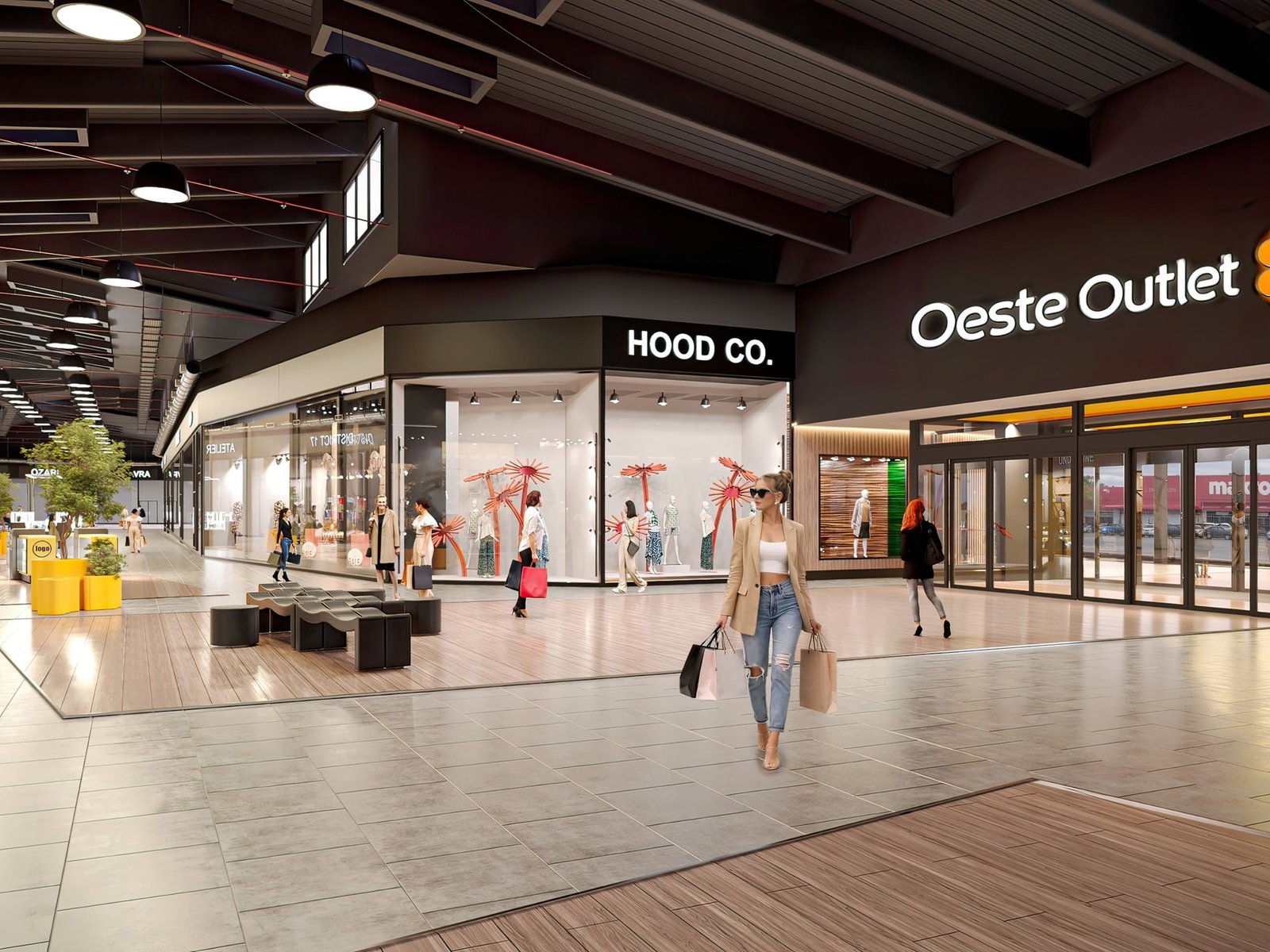 La Zona Oeste suma un centro comercial para cubrir la demanda de servicios