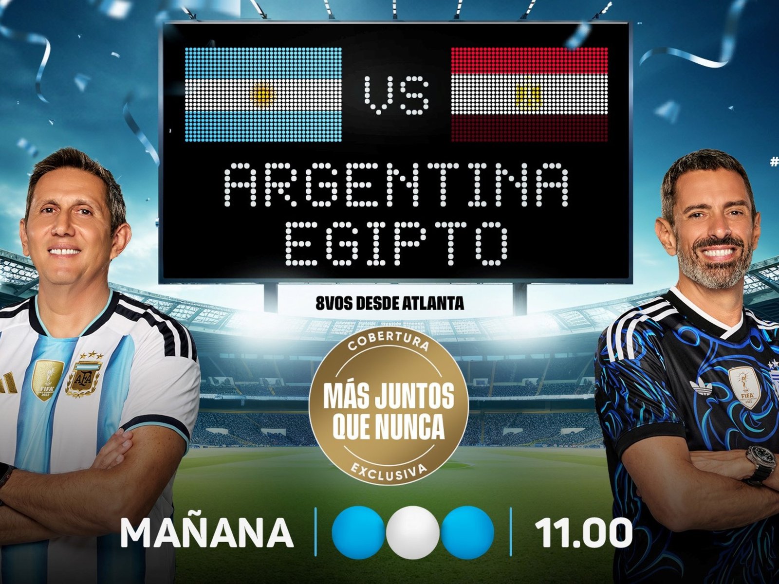 El Mundial también se juega en la TV: luego de caer en rating, la Selección Argentina creció en su primer cruce