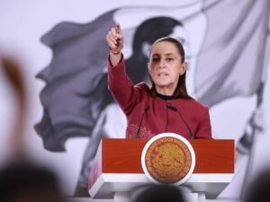 Claudia Sheinbaum negó las acusaciones de Javier Milei sobre una campaña contra la Argentina: “Es falso”