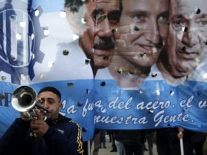 La CGT inició un plan de lucha con una marcha al Congreso casi testimonial y con mínima convocatoria