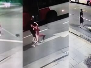 Aparecieron nuevos videos de Facundo Moyano y su novia Candela Arizaga corriendo semidesnuda por Barrancas de Belgrano