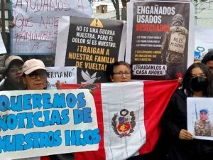 Bronca y reclamos en Lima: denuncian que Rusia recluta a peruanos para la guerra en Ucrania