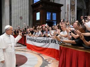 Visita del Papa a la Argentina: analizan realizar un encuentro con los jóvenes sobre la avenida Nueve de Julio