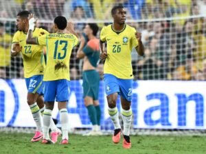 Brasil comenzó con susto la nueva era de Ancelotti: evitó la derrota con Australia con un gol en el minuto 95