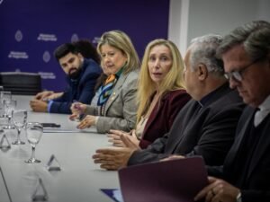 Karina Milei valoró la reunión con la Provincia y la Ciudad por la visita del papa León XIV: “Logró que se hayan juntado todas las fuerzas políticas”
