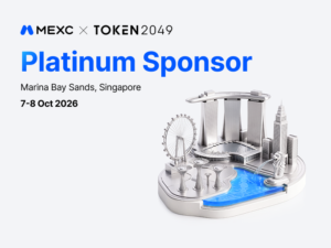 MEXC Returns to TOKEN2049 Singapore as Platinum Sponsor with Interactive Experiences and Industry Conversations