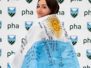 Alma Ameigeiras, del roller en Buenos Aires a ser la primera argentina en el hockey sobre hielo de Estados Unidos: “Jugar un Mundial sería espectacular”