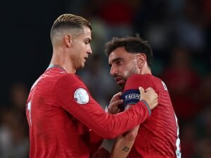 Bruno Fernandes habló de la crisis con Cristiano Ronaldo y pidió que Portugal “no se divida”