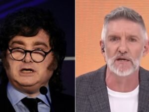 Milei insultó a Luis Novaresio tras el triunfo de Bolsonaro contra Lula en la primera vuelta de Brasil: le dijo “Mierdanecio”